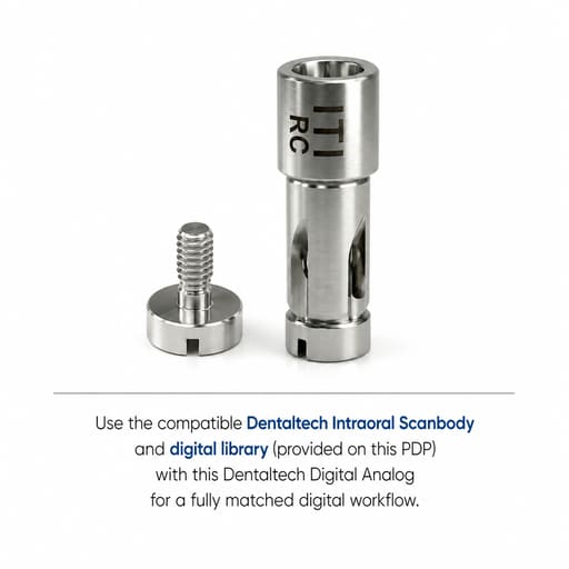 Dentaltech Digital Analog - Straumann BLT RC Implant Compatible