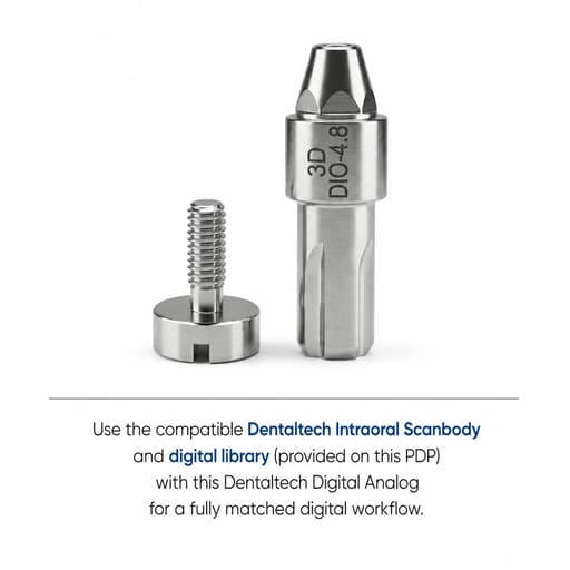Dentaltech DIO Compatible Digital Analog (DIO-Hybrid)