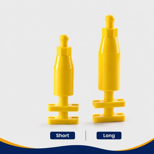 Dentaltech Disposable Transfer Coping - Dentium Superline / DIO/ Megagen / Dentis/ CoWellMedi Implant Compatible (Pack of 10)