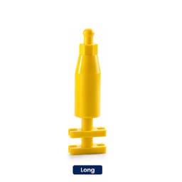 Dentaltech Disposable Transfer Coping Long - Adin | Noris | MIS | AB Dental Implant Compatible (Pack of 10)