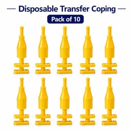 Dentaltech Disposable Transfer Coping Long Mini - Osstem Mini Implant Compatible (Pack of 10)