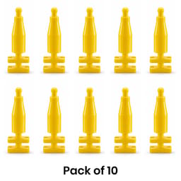 Dentaltech Disposable Transfer Coping Long - Straumann RC Implant Compatible (Pack of 10)