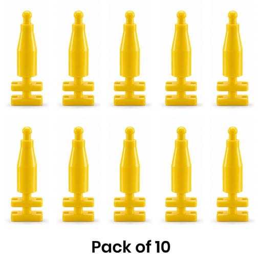 Dentaltech Disposable Transfer Coping Long - Straumann RC Implant Compatible (Pack of 10)