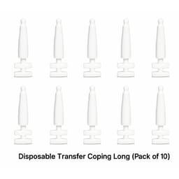 Dentaltech Disposable Transfer Coping - Nobel Biocare NP Implant Compatible (Pack of 10) - 5
