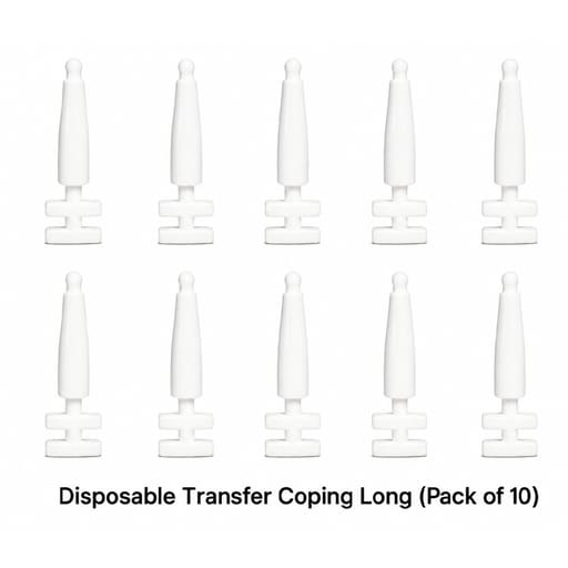 Dentaltech Disposable Transfer Coping - Nobel Biocare NP Implant Compatible (Pack of 10)