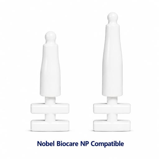 Dentaltech Disposable Transfer Coping - Nobel Biocare NP Implant Compatible (Pack of 10)