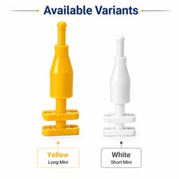 Dentaltech Disposable Transfer Coping - Osstem Mini Implant Compatible (Pack of 10) - 2