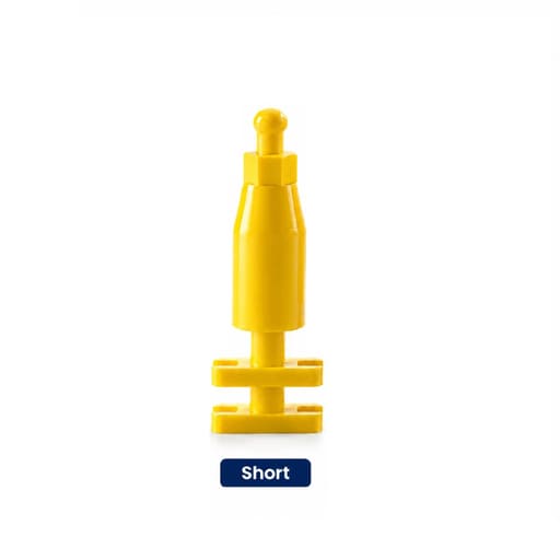 Dentaltech Disposable Transfer Coping Short - Adin | Noris | MIS | AB Dental Implant Compatible (Pack of 10)