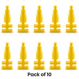 Dentaltech Disposable Transfer Coping Short - Straumann RC Implant Compatible (Pack of 10)