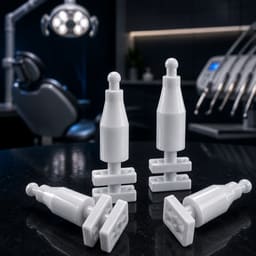 Dentaltech Disposable Transfer Coping - Straumann NC Implant Compatible (Pack of 10) - 6