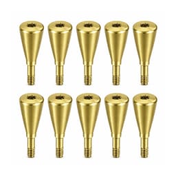 Dentaltech Healing Abutment ?3.6mm X 5.0mm - Straumann NC Implant Compatible (ITI-NC 024.2226S) (Pack of 10)