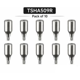 Dentaltech Healing Abutment Regular ?5.0mm X 9.0mm - Osstem | Dentium | DIO | Cowellmedi | Neobiotech | Dentis Implant Compatible (Pack of 10)