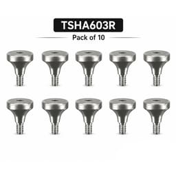 Dentaltech Healing Abutment Regular ?6.0mm X 3.0mm - Osstem | Dentium | DIO | Cowellmedi | Neobiotech | Dentis Implant Compatible (Pack of 10)