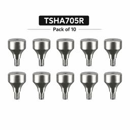 Dentaltech Healing Abutment Regular ?7.0mm X 5.0mm - Osstem | Dentium | DIO | Cowellmedi | Neobiotech | Dentis Implant Compatible (Pack of 10)