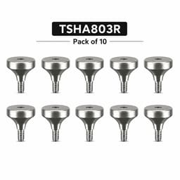 Dentaltech Healing Abutment Regular ?8.0mm X 3.0mm - Osstem | Dentium | DIO | Cowellmedi | Neobiotech | Dentis Implant Compatible (Pack of 10)