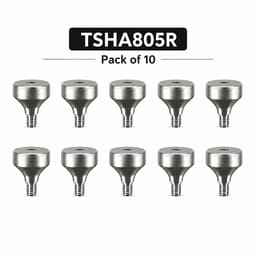 Dentaltech Healing Abutment Regular ?8.0mm X 5.0mm - Osstem | Dentium | DIO | Cowellmedi | Neobiotech | Dentis Implant Compatible (Pack of 10)
