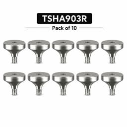 Dentaltech Healing Abutment Regular ?9.0mm X 3.0mm - Osstem | Dentium | DIO | Cowellmedi | Neobiotech | Dentis Implant Compatible (Pack of 10)
