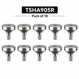 Dentaltech Healing Abutment Regular ? 9.0mm X 5.0mm - Osstem | Dentium | DIO | Cowellmedi | Neobiotech | Dentis Implant Compatible (Pack of 10)