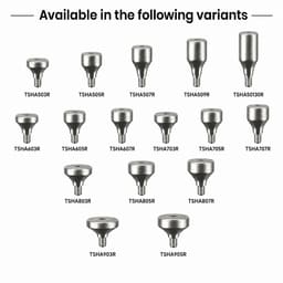 Dentaltech Healing Abutment Regular - Osstem | Dentium | DIO | Cowellmedi | Neobiotech |  Dentis Implant Compatible (Pack of 10) - 2