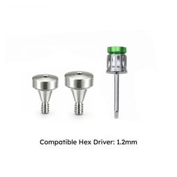 Dentaltech Healing Abutment Regular - Osstem | Dentium | DIO | Cowellmedi | Neobiotech |  Dentis Implant Compatible (Pack of 10) - 6
