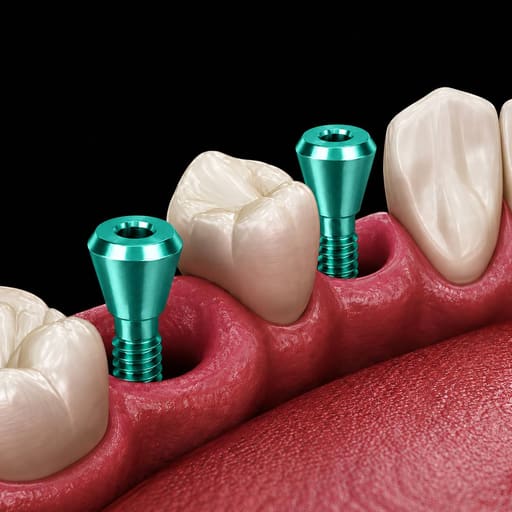 Dentaltech Implant Cover Screw Regular ∅4.5mm X 0.4mm - Osstem | Dentium | DIO | Cowellmedi | Neobiotech | Dentis Compatible (GSCS40G) (Pack of 10)