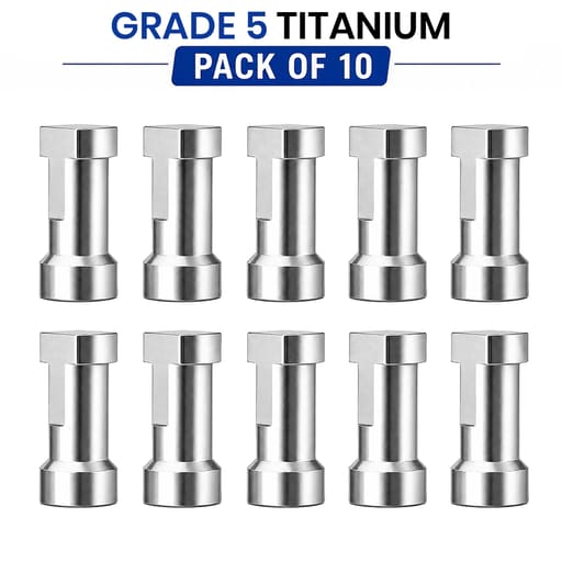 Dentaltech Implant Lab Analog ?4.5mm - Dentium Superline / Dio/ Megagen / Dentis/ CoWellMedi Implant Compatible (Pack of 10)