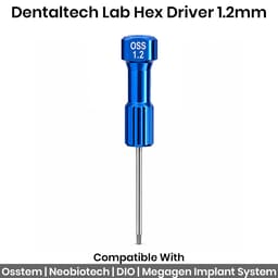 Dentaltech Lab Hex Driver 1.2mm - Osstem | Neobiotech | DIO | Megagen Implant Compatible - 2