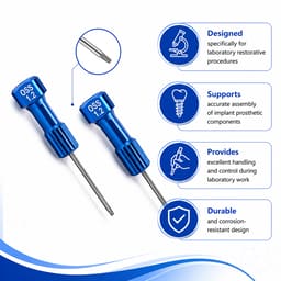 Dentaltech Lab Hex Driver 1.2mm - Osstem | Neobiotech | DIO | Megagen Implant Compatible - 5