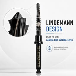 Dentaltech Lindemann Drill 2.0mm DLC Coated - 3
