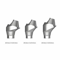 Dentaltech Multi Unit 17° Angular Abutments - Nobel Biocare RP Implant Compatible