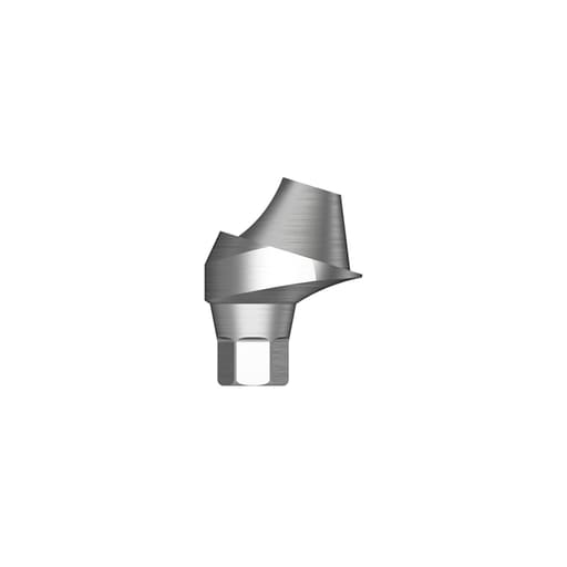 Dentaltech Multi Unit 17°Angular Abutment Mini ∅4.8mm X G/H4.0mm - Osstem Mini Implants Compatible (GS17MAM 4840)