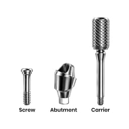 Dentaltech Multi Unit 30° Angular Abutment - Straumann RC Implant Compatible - 3