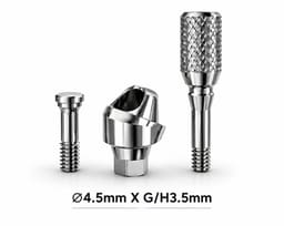 Dentaltech Multi Unit 30° Angular Abutments  - Nobel Biocare NP Implant Compatible - 2