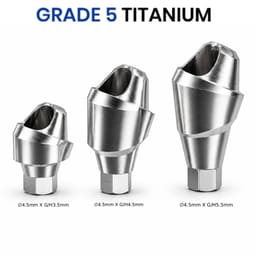 Dentaltech Multi Unit 30° Angular Abutments - Nobel Biocare NP Implant Compatible