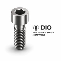 Dentaltech Multi Unit Screw - DIO Implant Compatible (Pack of 10) - 2