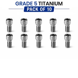 Dentaltech Multi Unit Screw - ICX Implant Compatible (Pack of 10) - 1