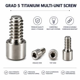 Dentaltech Multi Unit Screw - MIS Implant Compatible (Pack of 10) - 2