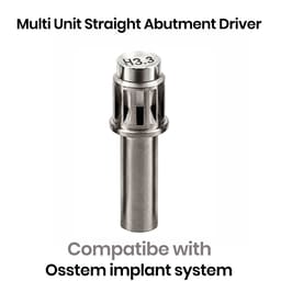 Dentaltech Multi Unit Straight Abutment Driver - Osstem Compatible - 1