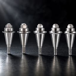 Dentaltech Multi Unit Straight Abutments - Nobel Biocare NP Implant Compatible - 3