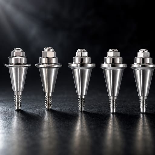 Dentaltech Multi Unit Straight Abutments - Nobel Biocare NP Implant Compatible