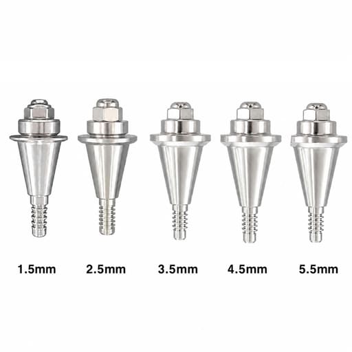 Dentaltech Multi Unit Straight Abutments - Nobel Biocare NP Implant Compatible