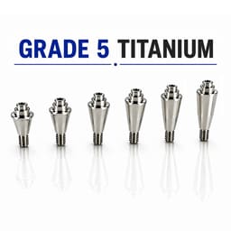 Dentaltech Multi Unit Straight Abutments - Nobel Biocare RP Implant Compatible - 1