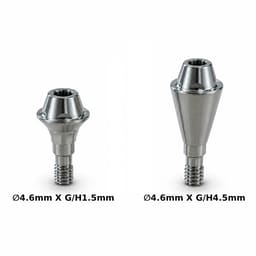 Dentaltech Multi Unit Straight Abutments - Straumann NC Implant Compatible - 2