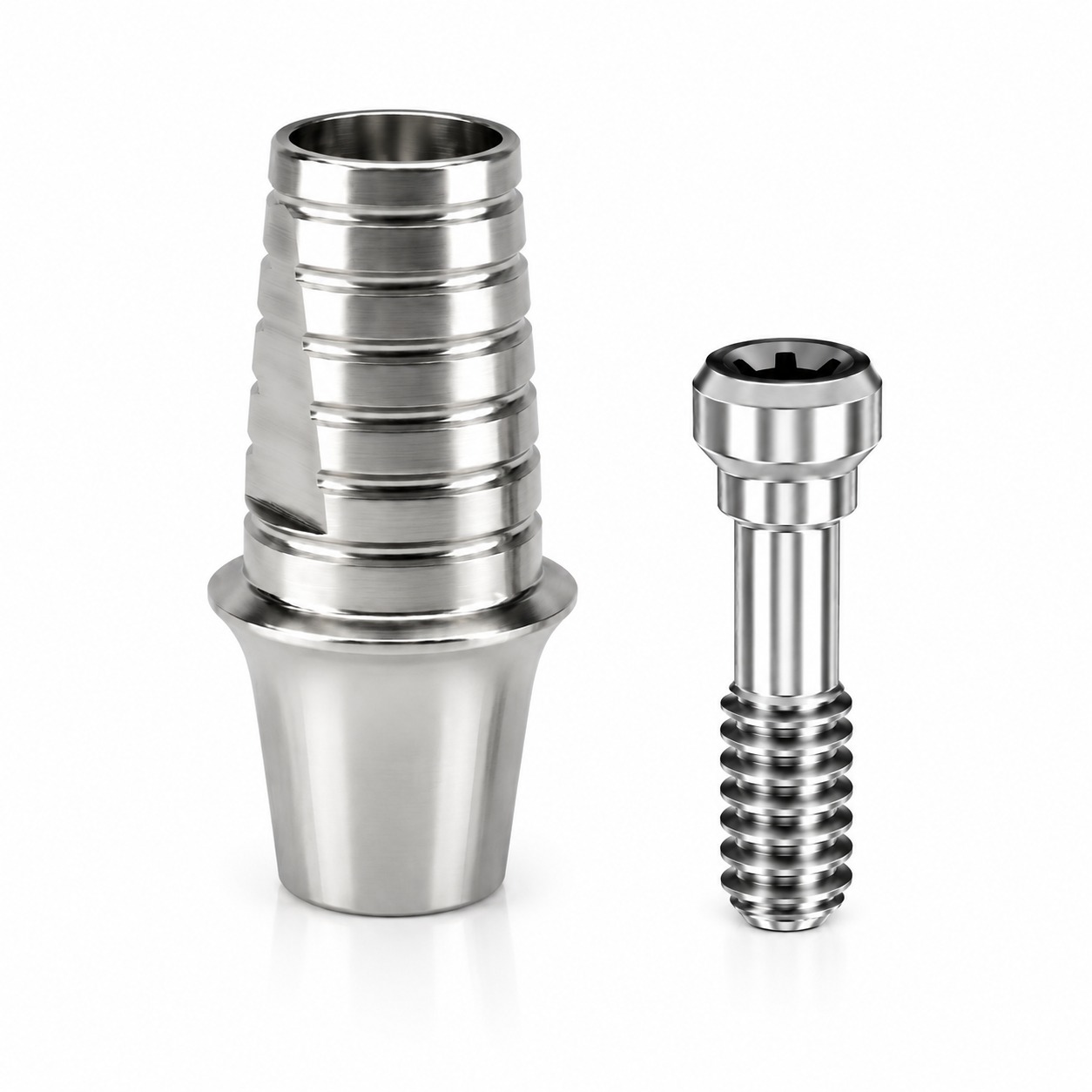 Nobel Rp Color Code Dentaltech Nobel Compatible Ti Base - RP - Non Hex