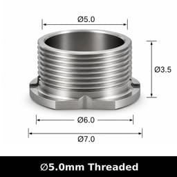 Dentaltech OneGuide Metal Sleeve - Osstem Implant Compatible (Pack of 10) - 4