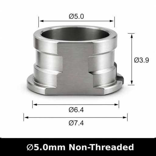 Dentaltech OneGuide Metal Sleeve - Osstem Implant Compatible (Pack of 10)
