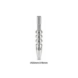 Dentaltech Open Tray Impression Coping ∅5.5mm X 15mm - Dentium Superline / Dio/ Megagen / Dentis/ CoWellMedi Implant Compatible