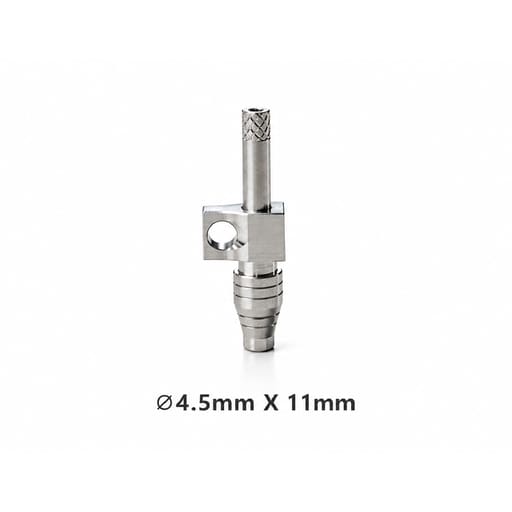 Dentaltech Open Tray Impression Coping Regular ?4.5mm X 11mm - Osstem | Dentium | DIO | Cowellmedi | Neobiotech | Dentis Implant Compatible