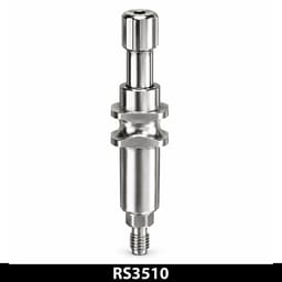 Dentaltech Open Tray Impression Coping RS ∅3.5mm X 10mm - Adin | Noris | MIS | AB Dental Implant Compatible (RS3510)