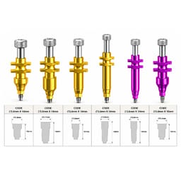 Dentaltech Open Tray Impression Copings - Nobel Biocare Implant Compatible - 2
